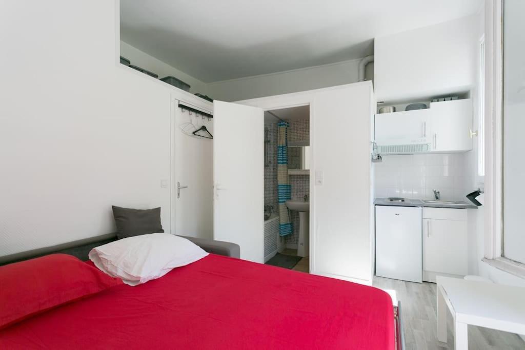 Charming Parisian studio! Ivry-sur-Seine Bagian luar foto